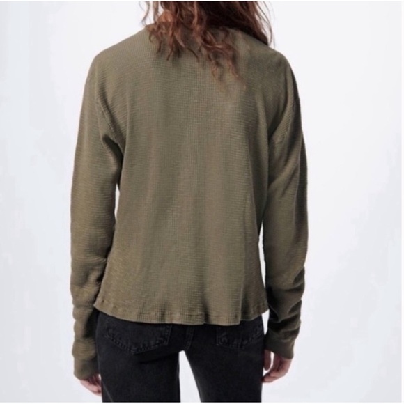 RE/DONE Cozy Waffle Thermal Top NWT - Picture 3 of 10